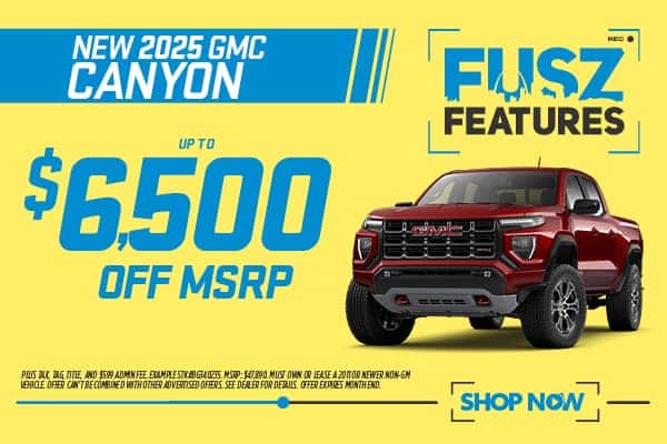NEW 2025 GMC CANYON