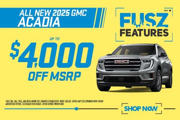 ALL NEW 2025 GMC ACADIA