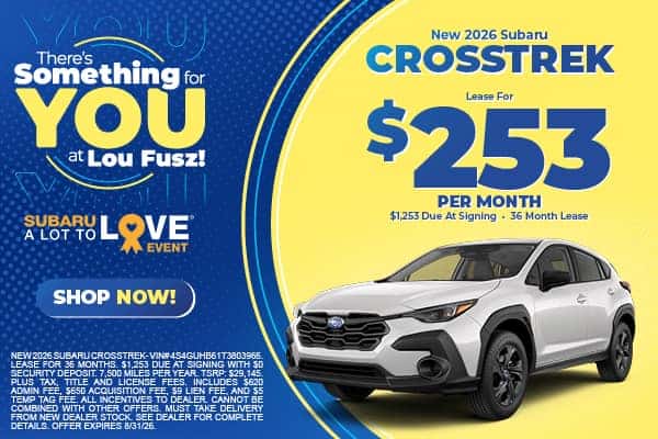 NEW 2026 SUBARU CROSSTREK