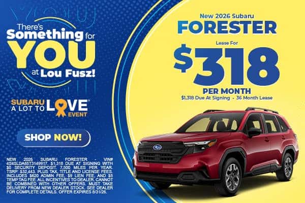 NEW 2026 SUBARU FORESTER