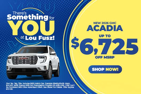 NEW 2026 GMC ACADIA