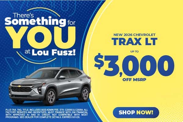 NEW 2026 CHEVROLET TRAX LT 