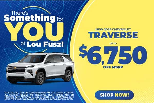 NEW 2026 CHEVROLET TRAVERSE 