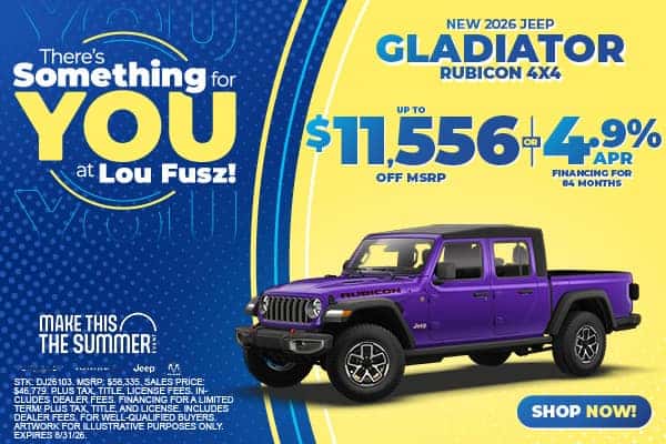 NEW 2026 JEEP GLADIATOR RUBICON 4X4