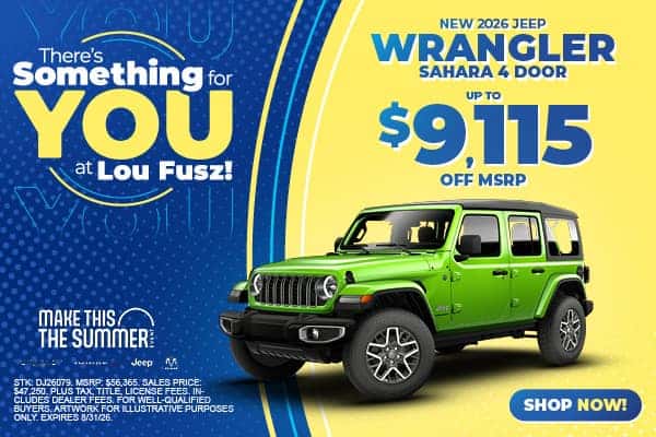 NEW 2026 JEEP WRANGLER SAHARA 4 DOOR
