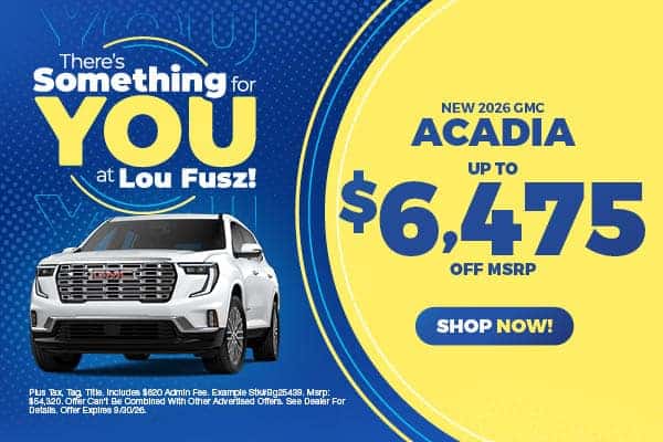 New 2026 Gmc Acadia