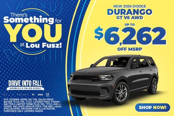NEW 2026 DODGE DURANGO GT V6 AWD