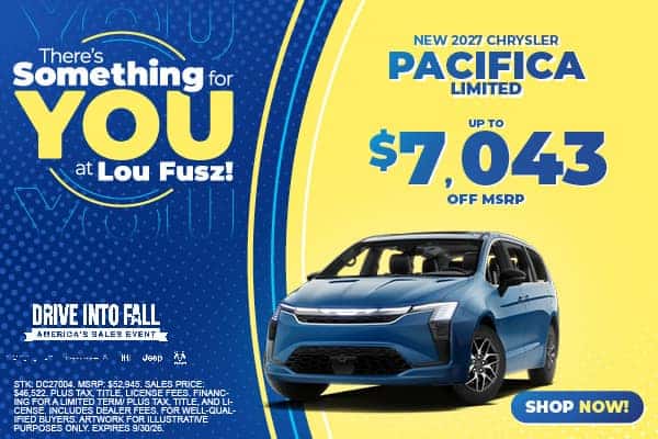 NEW 2027 CHRYSLER PACIFICA LIMITED