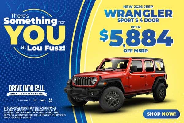 NEW 2026 JEEP WRANGLER SPORT S 4 DOOR