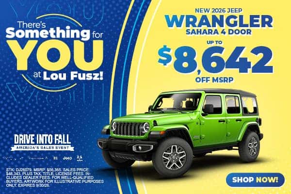 NEW 2026 JEEP WRANGLER SAHARA 4 DOOR