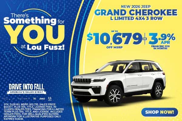 NEW 2026 JEEP GRAND CHEROKEE L LIMITED 4X4 3 ROW