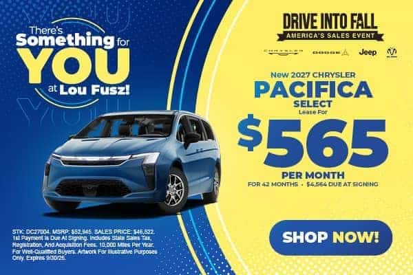 NEW 2027 CHRYSLER PACIFICA SELECT