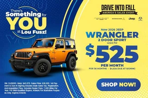 NEW 2026 JEEP WRANGLER 2 DOOR SPORT