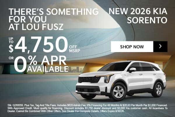 New 2026 Kia Sorento