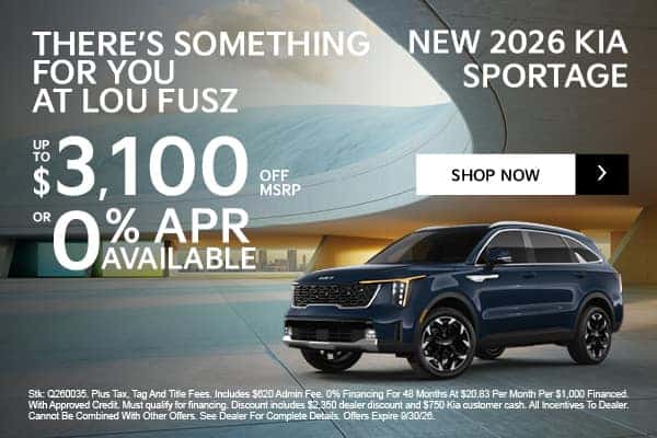 New 2026 Kia Sportage