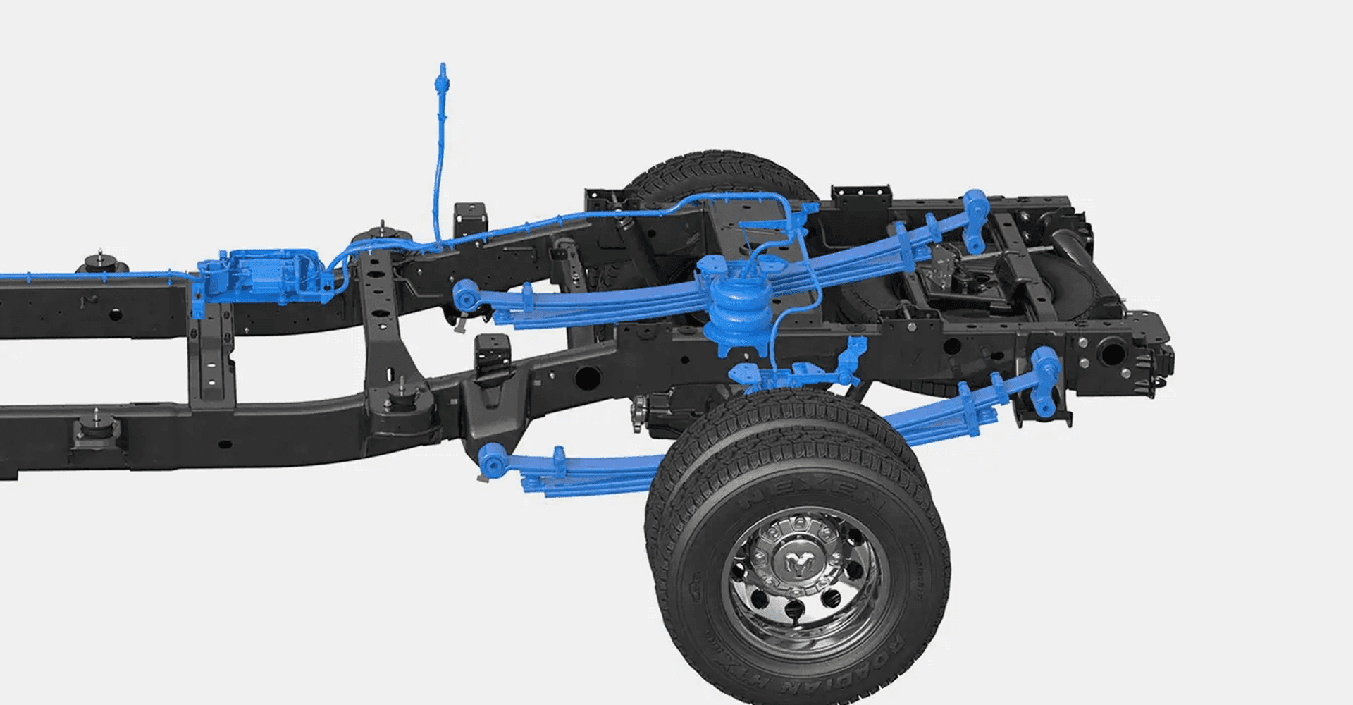 ram 3500 rear air suspension