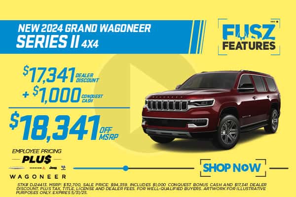 New 2024 Grand Wagoneer SERIES II 4x4