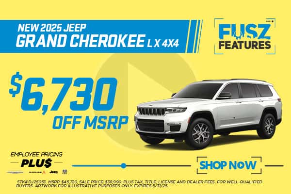 New 2025 Jeep Grand Cherokee L X 4x4 