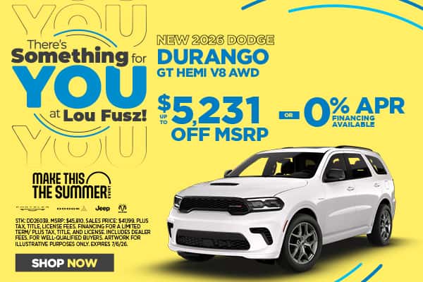 NEW 2026 DODGE DURANGO GT HEMI V8 AWD