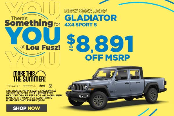NEW 2026 JEEP GLADIATOR 4X4 SPORT S