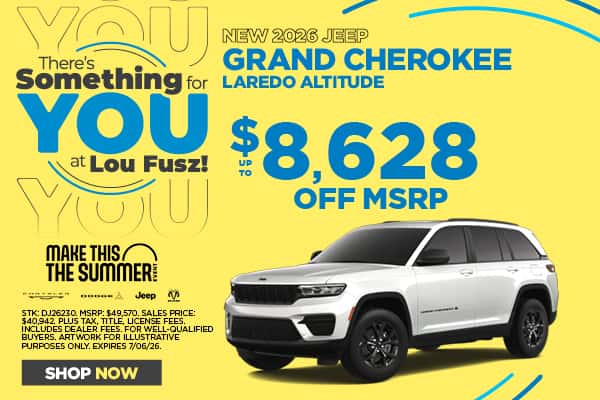 NEW 2026 JEEP GRAND CHEROKEE LAREDO ALTITUDE