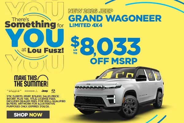 NEW 2026 JEEP GRAND WAGONEER LIMITED 4X4