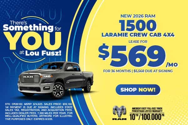NEW 2026 RAM 1500 LARAMIE CREW CAB 4X4