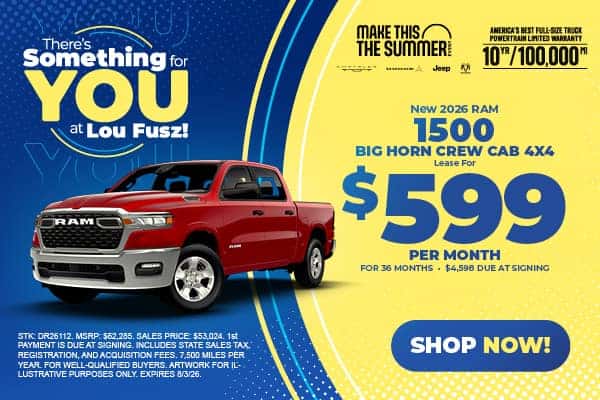 NEW 2026 RAM 1500 BIG HORN CREW CAB 4X4