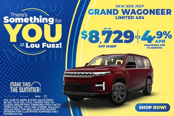 NEW 2026 JEEP GRAND WAGONEER LIMITED 4X4