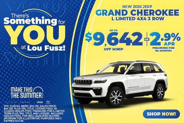 NEW 2026 JEEP GRAND CHEROKEE L LIMITED 4X4 3 ROW