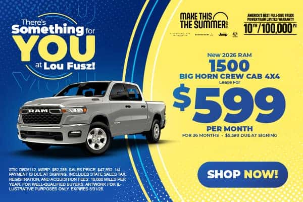 NEW 2026 RAM 1500 BIG HORN CREW CAB 4X4