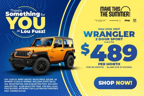 NEW 2026 JEEP WRANGLER 2 DOOR SPORT
