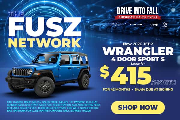 NEW 2026 JEEP WRANGLER 4 DOOR SPORT S