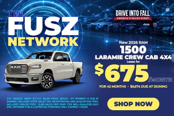 NEW 2026 RAM 1500 LARAMIE CREW CAB 4X4