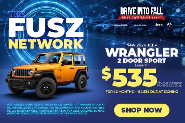 NEW 2026 JEEP WRANGLER 2 DOOR SPORT