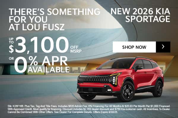 New 2026 Kia Sportage 