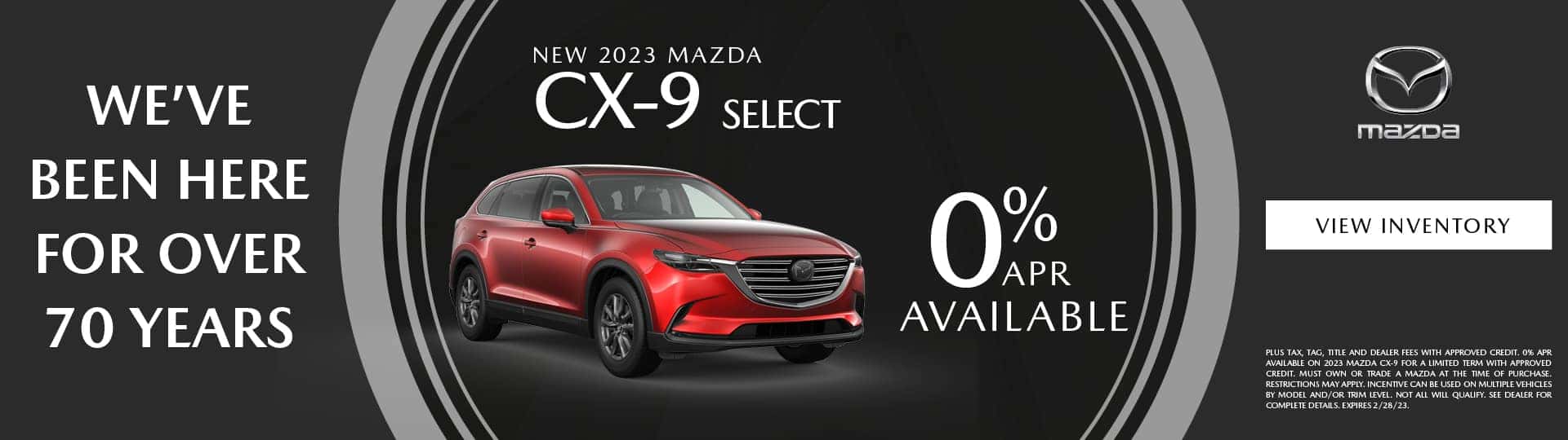 NEW 2023 MAZDA CX-9