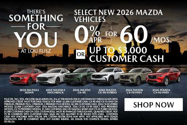 SELECT NEW 2026 MAZDA VEHICLES