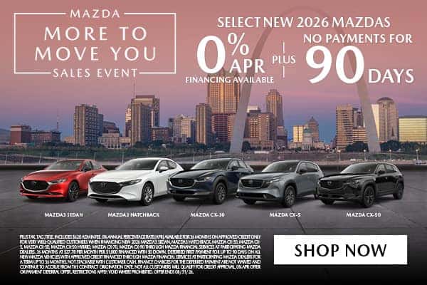 SELECT NEW 2026 MAZDAS