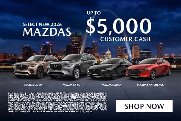SELECT NEW 2026 MAZDAS