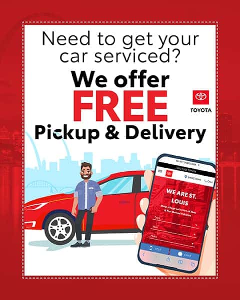Need to get your car serviced? we offer FREE Pickup & Delivery