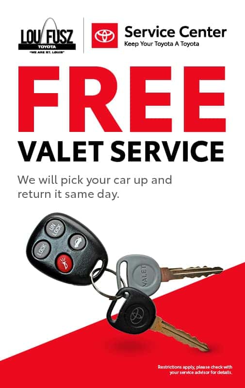 FREE VALET SERVICE