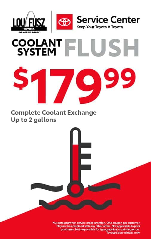 COOLANT SYSTEM FLUSH $179.99