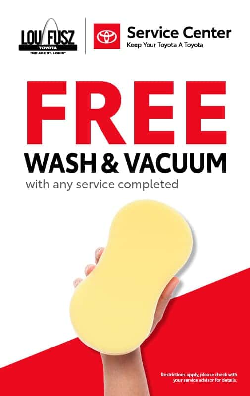 FREE WASH AND VACUUM