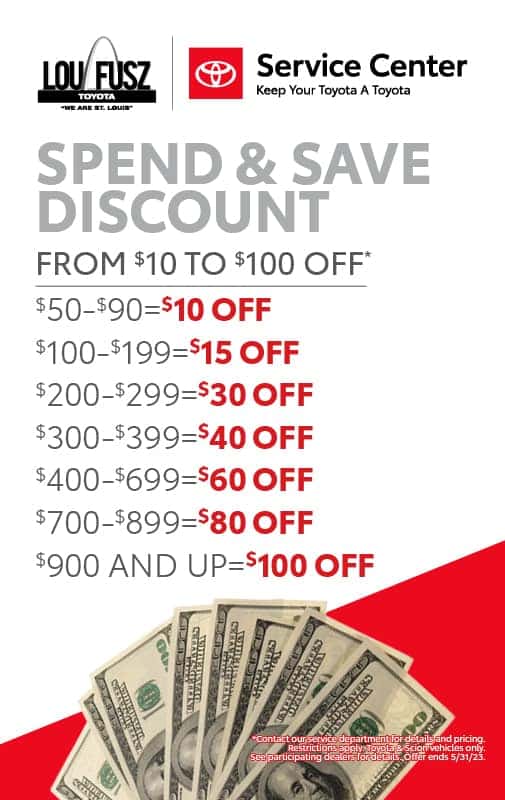 SPEND & SAVE DISCOUNT