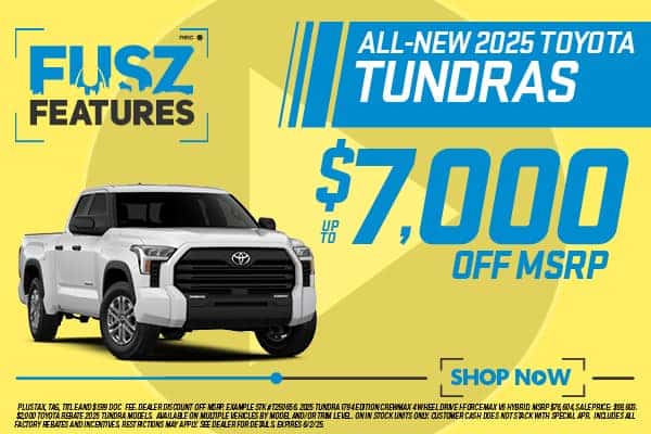 ALL NEW 2025 TOYOTA TUNDRAS