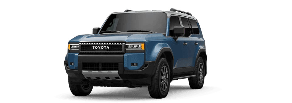 2027 Toyota Land Cruiser in Heritage Blue