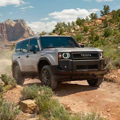 2027 Toyota Land Cruiser driving