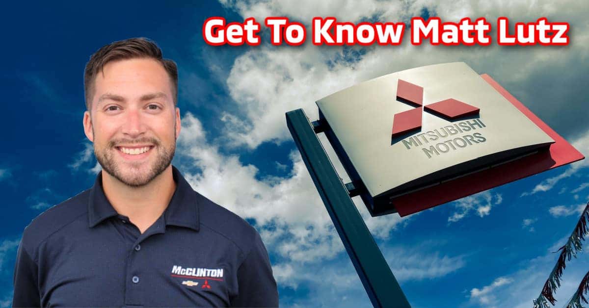 Matt Lutz McClinton Mitsubishi