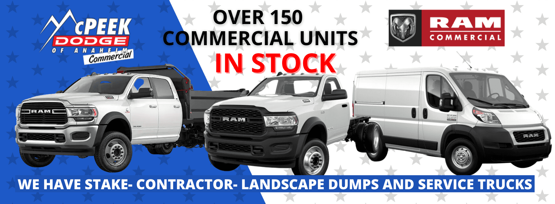 Orange County's Premier Car Dealership McPeek's Chrysler Dodge Jeep Ram of Anaheim